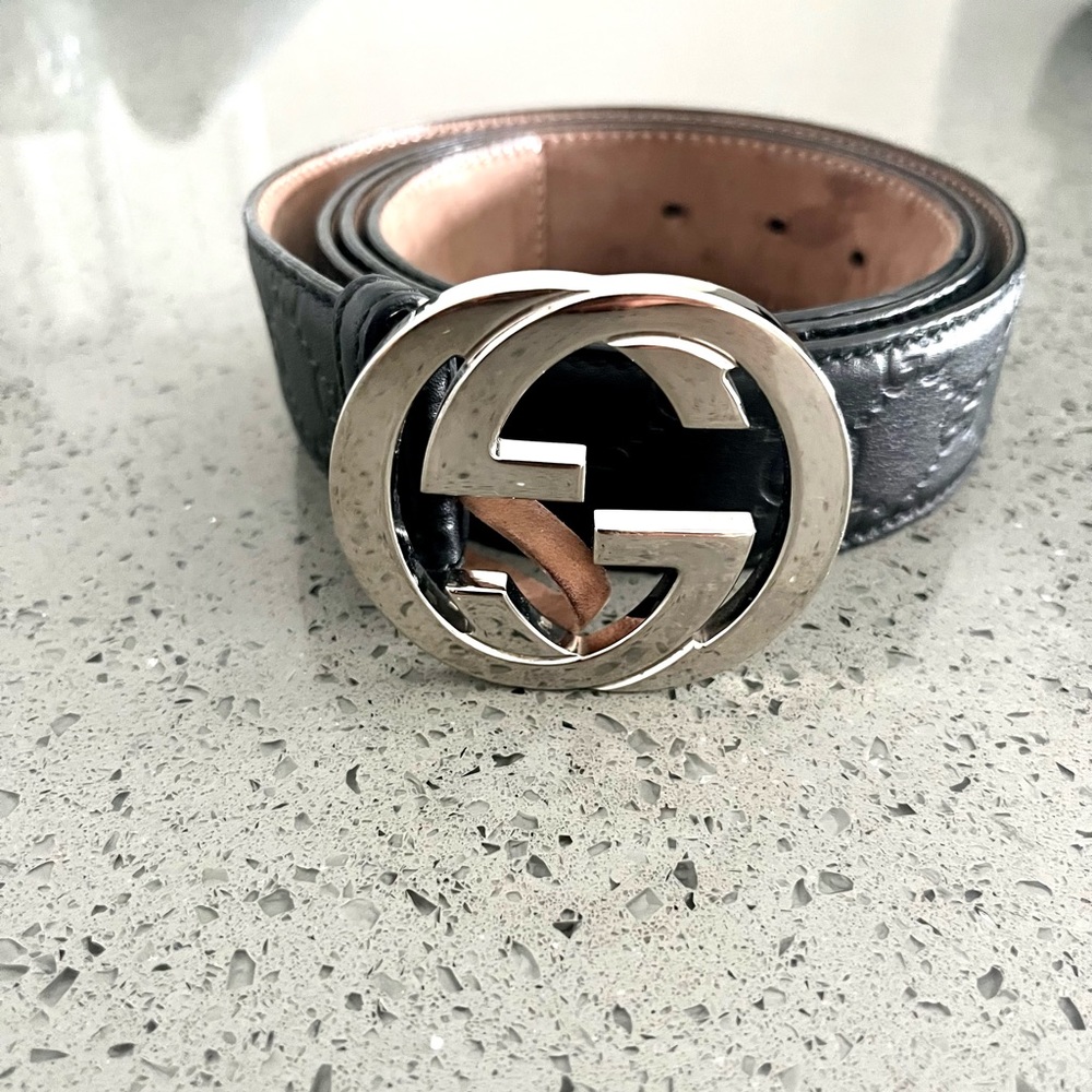 Leather gucci belt brand new